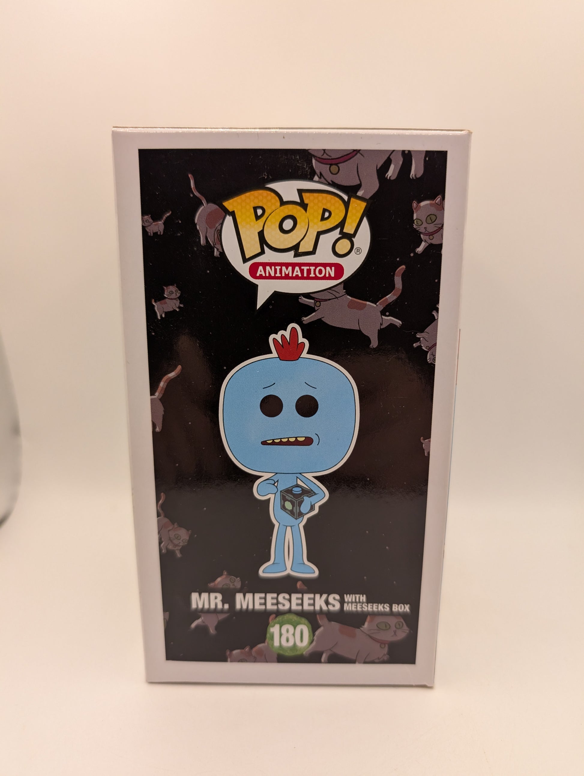 Funko Pop Animation - Mr. Meeseeks with Meeseeks box #180