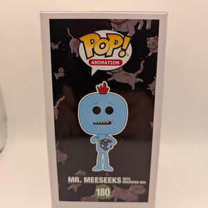 Funko Pop Animation - Mr. Meeseeks with Meeseeks box #180