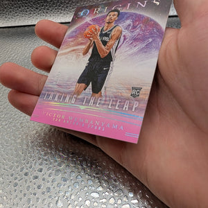 Victor Wembanyama Origins Taking The Leap RC 45/99 Panini FRENLY BRICKS - Open 7 Days