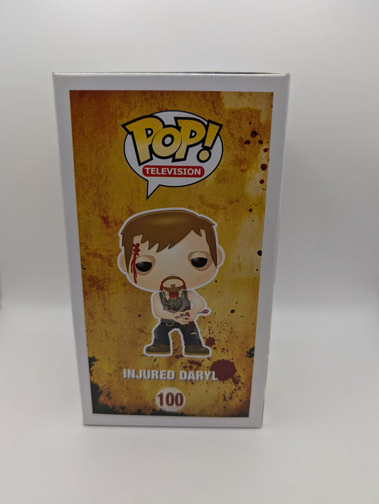 Funko Pop Vinyl Figure - The Walking Dead - Injured Daryl # 100 FRENLY BRICKS - Open 7 Days