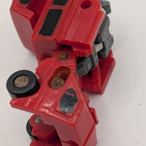 Vtg 1989 Transformers G1 Red Tote Minicar Figure Micromasters Off Road Patrol FRENLY BRICKS - Open 7 Days