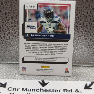 2022 Panini Donruss Football - DK Metcalf Patch THREADS FRENLY BRICKS - Open 7 Days