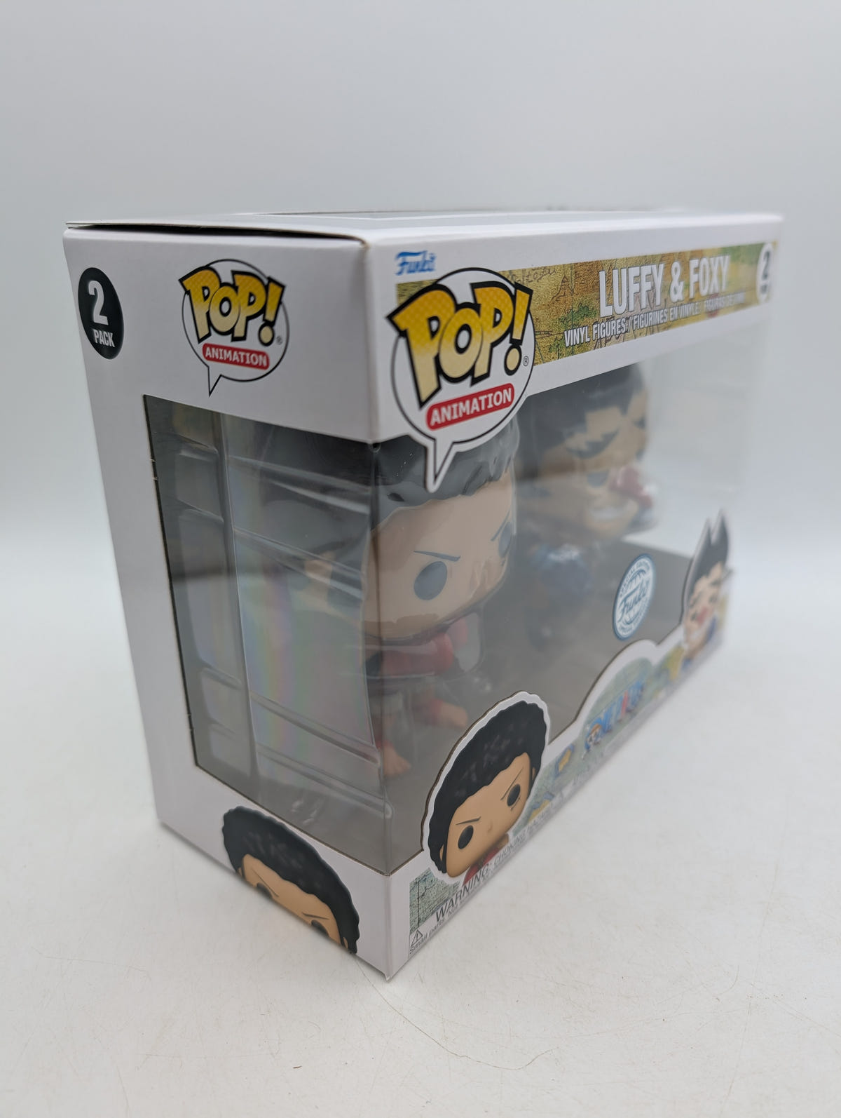 Funko Pop Anime One Piece Luffy and Foxy Figure 2-Pack Special Edition, photo 8 image 8