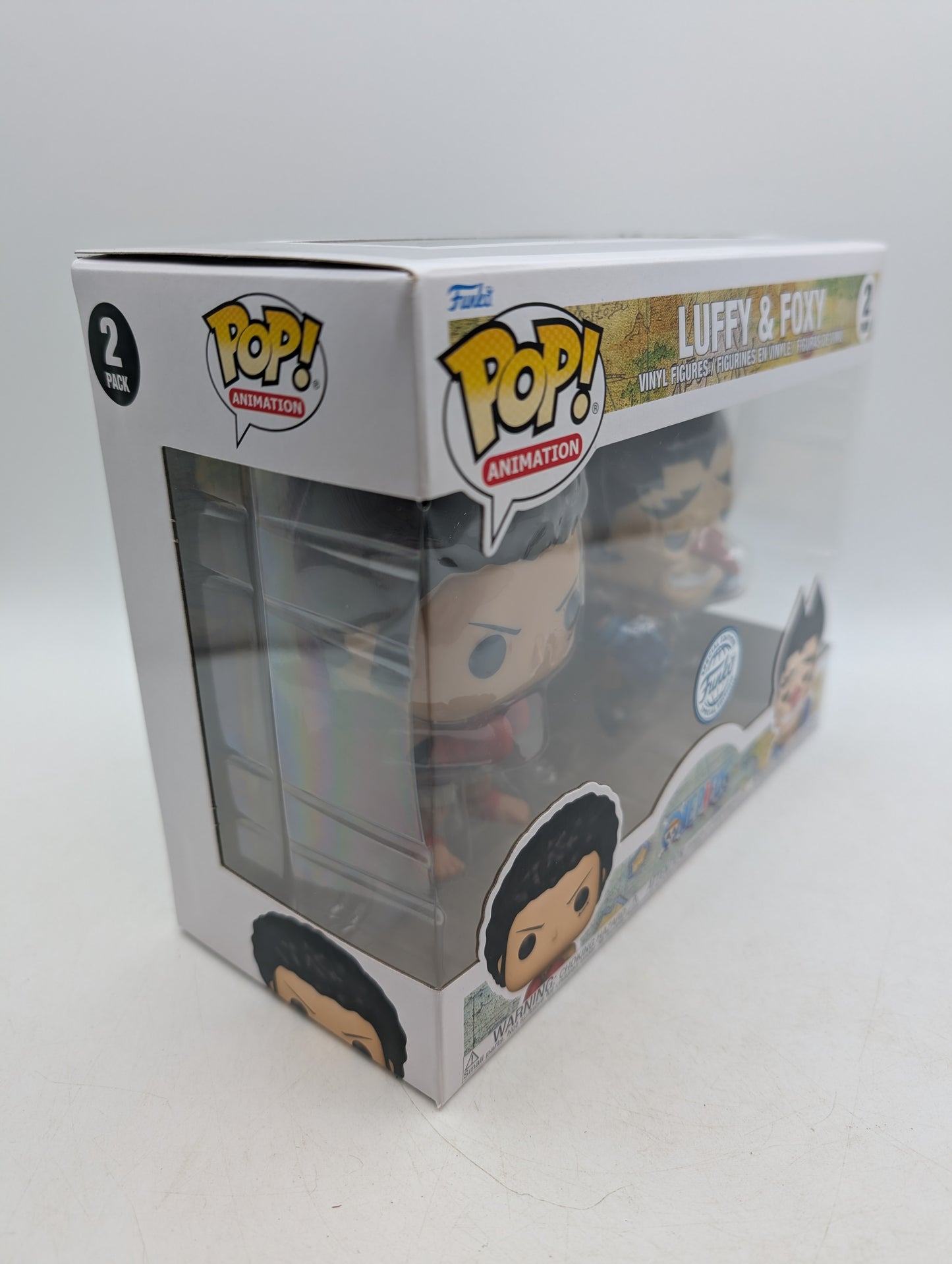 Funko Pop Anime One Piece Luffy & Foxy Figure 2-Pack Special Edition