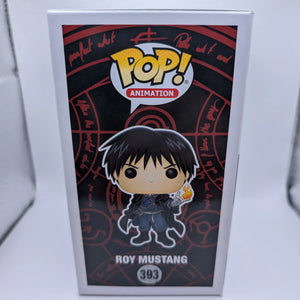 FUNKO POP VINYL MANGA ANIMATION FULLMETAL ALCHEMIST ROY MUSTANG #393 FRENLY BRICKS - Open 7 Days