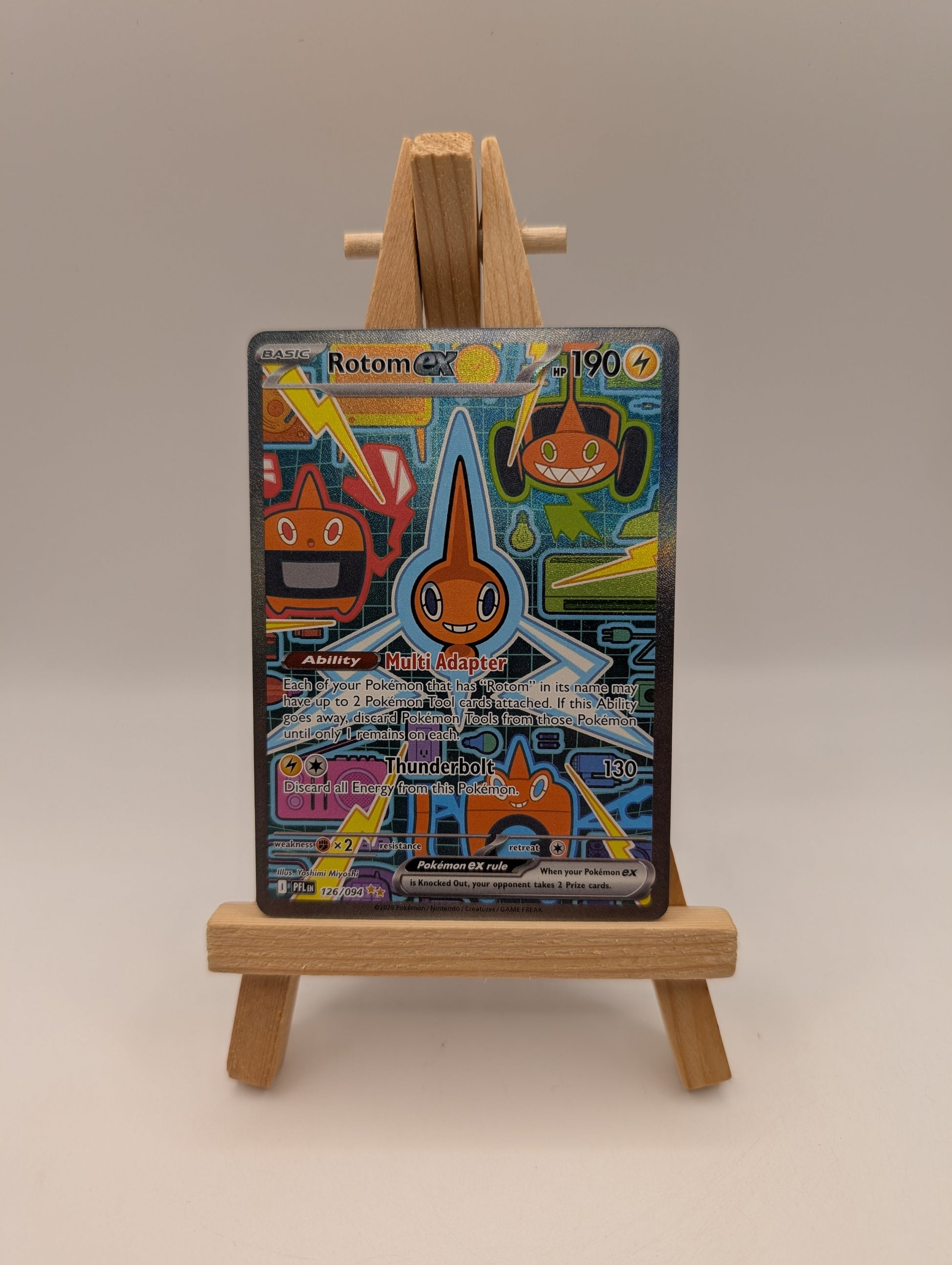 Rotom ex - 126/094 - SIR - Phantasmal Flames - Pokemon Card FRENLY BRICKS - Open 7 Days