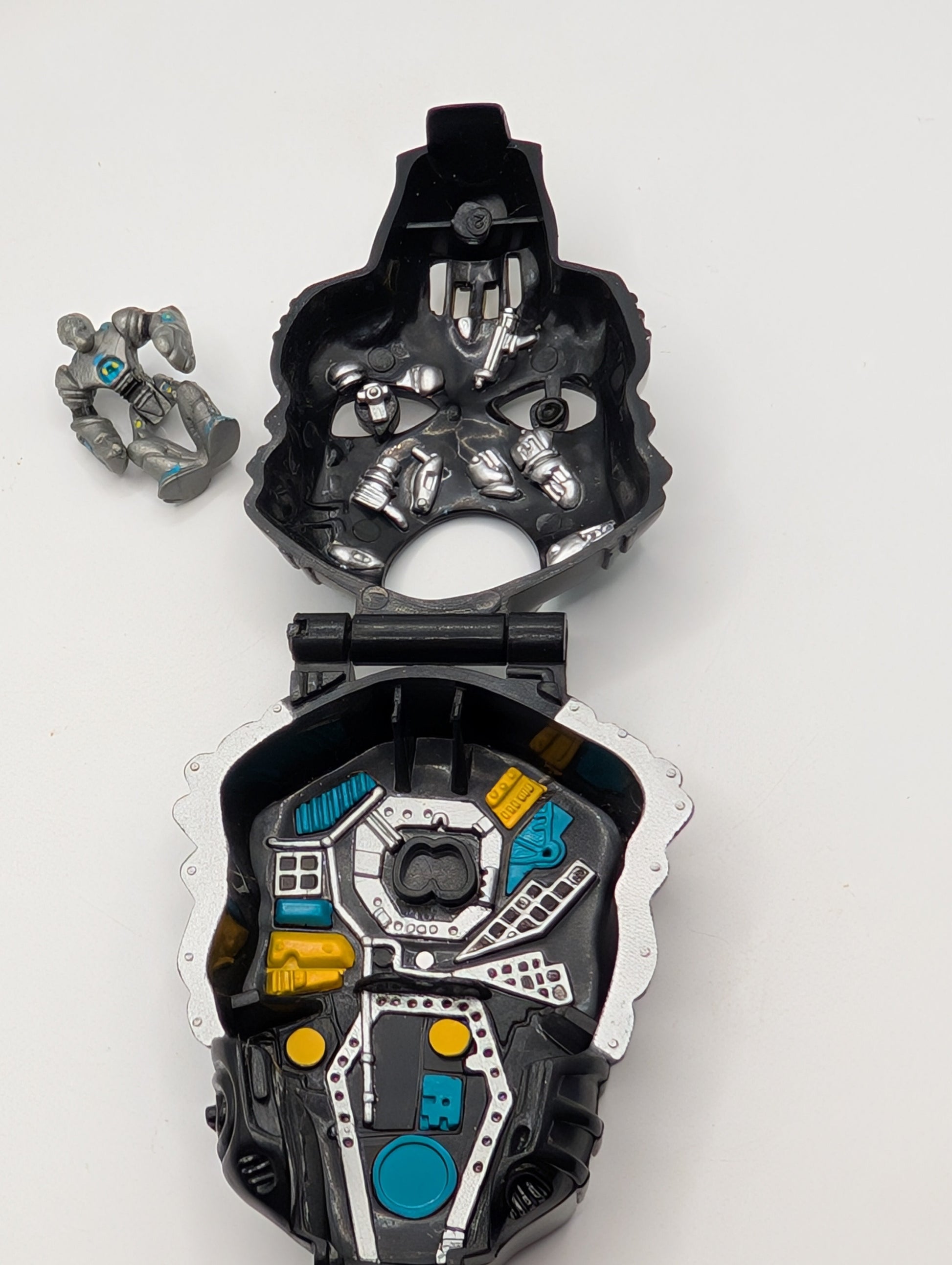 Mighty Max Bluebird 1992 Horror Heads Robot Invader Playset INCOMPLETE FRENLY BRICKS - Open 7 Days