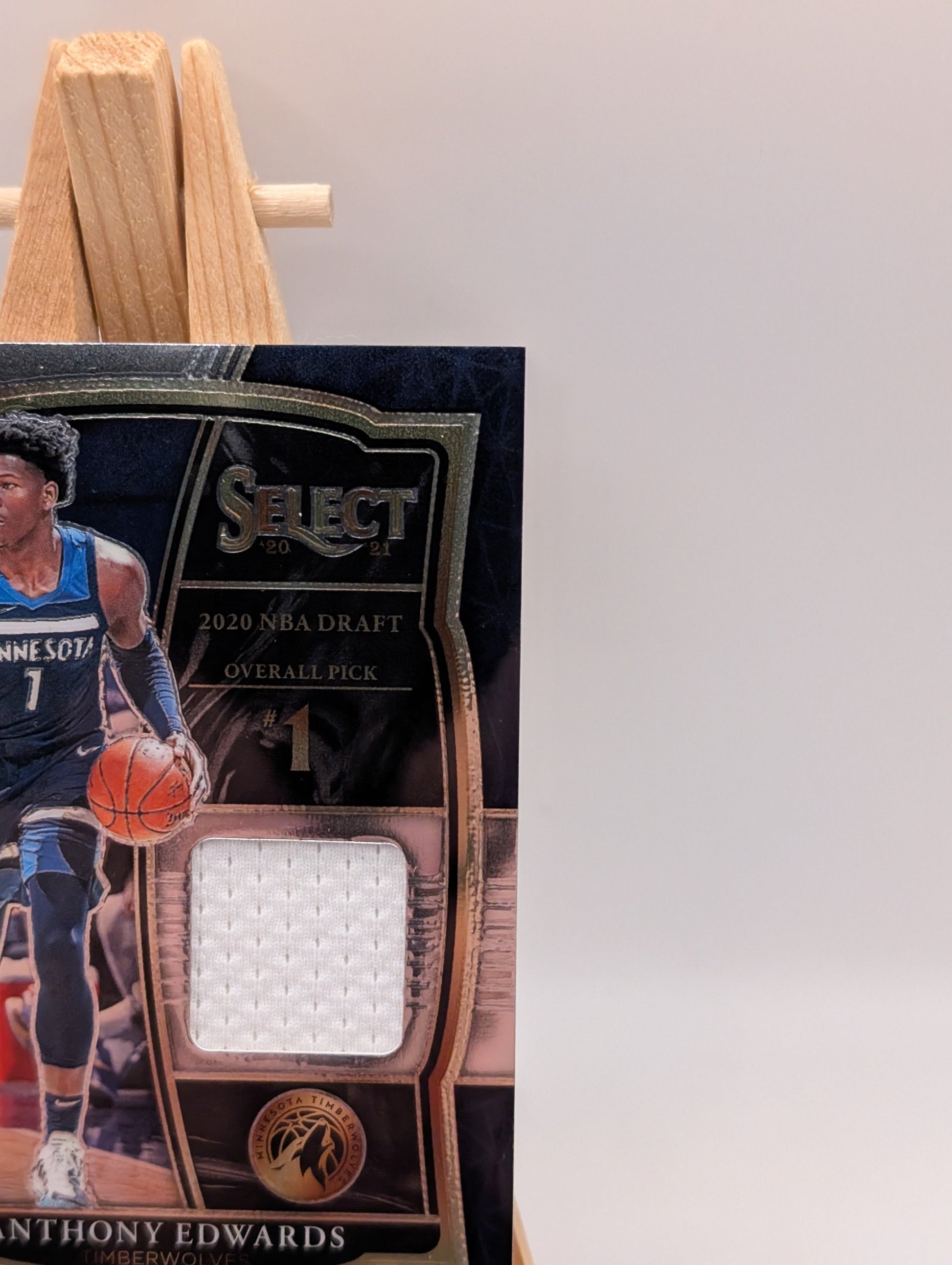 2020-21 Panini Select Basketball Rookie Relic #DS-EDW Anthony Edwards FRENLY BRICKS - Open 7 Days