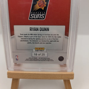 2024 Panini Instant NBA Ryan Dunn Jungle #35 PSA 9 /25 FRENLY BRICKS - Open 7 Days