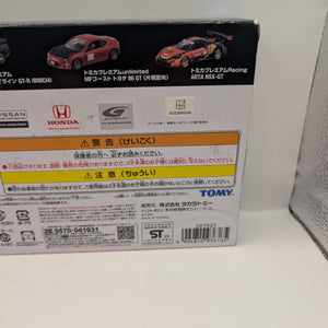 TOMICA Premium 10th Racing Set Skyline GT-R R34 MF Ghost TOYOTA 86 GT ARTA NSX FRENLY BRICKS - Open 7 Days