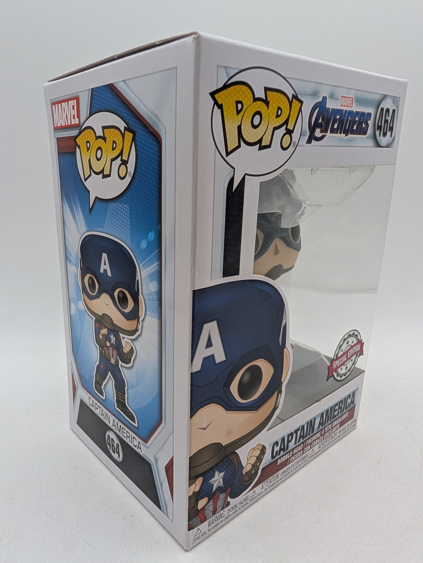 Funko POP! Marvel Avengers Captain America #464 Special Edition