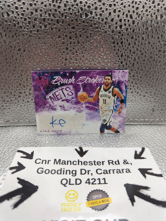 2021-22 Panini Court Kings - KYRIE IRVING AUTO /8 brush strokes FRENLY BRICKS - Open 7 Days