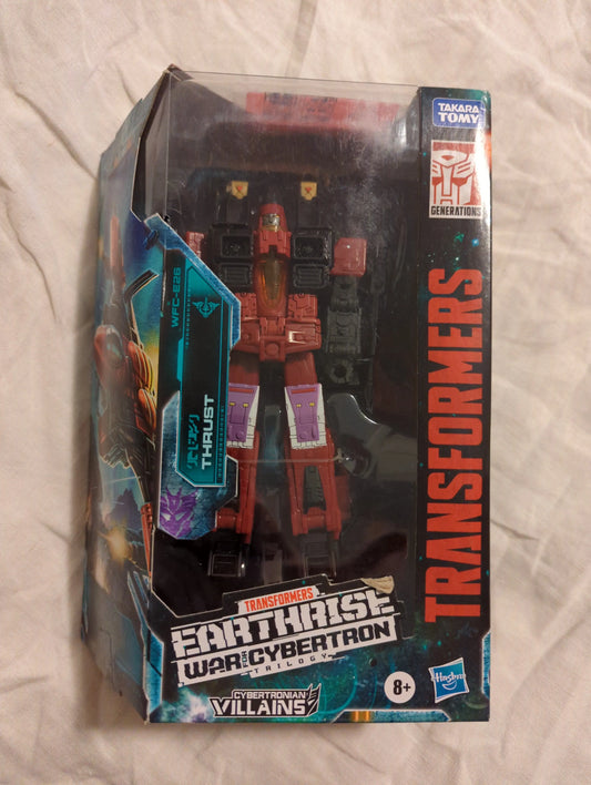 Hasbro Transformers Earthrise War for Cybertron Thrust 7 inch Action Figure, New FRENLY BRICKS - Open 7 Days