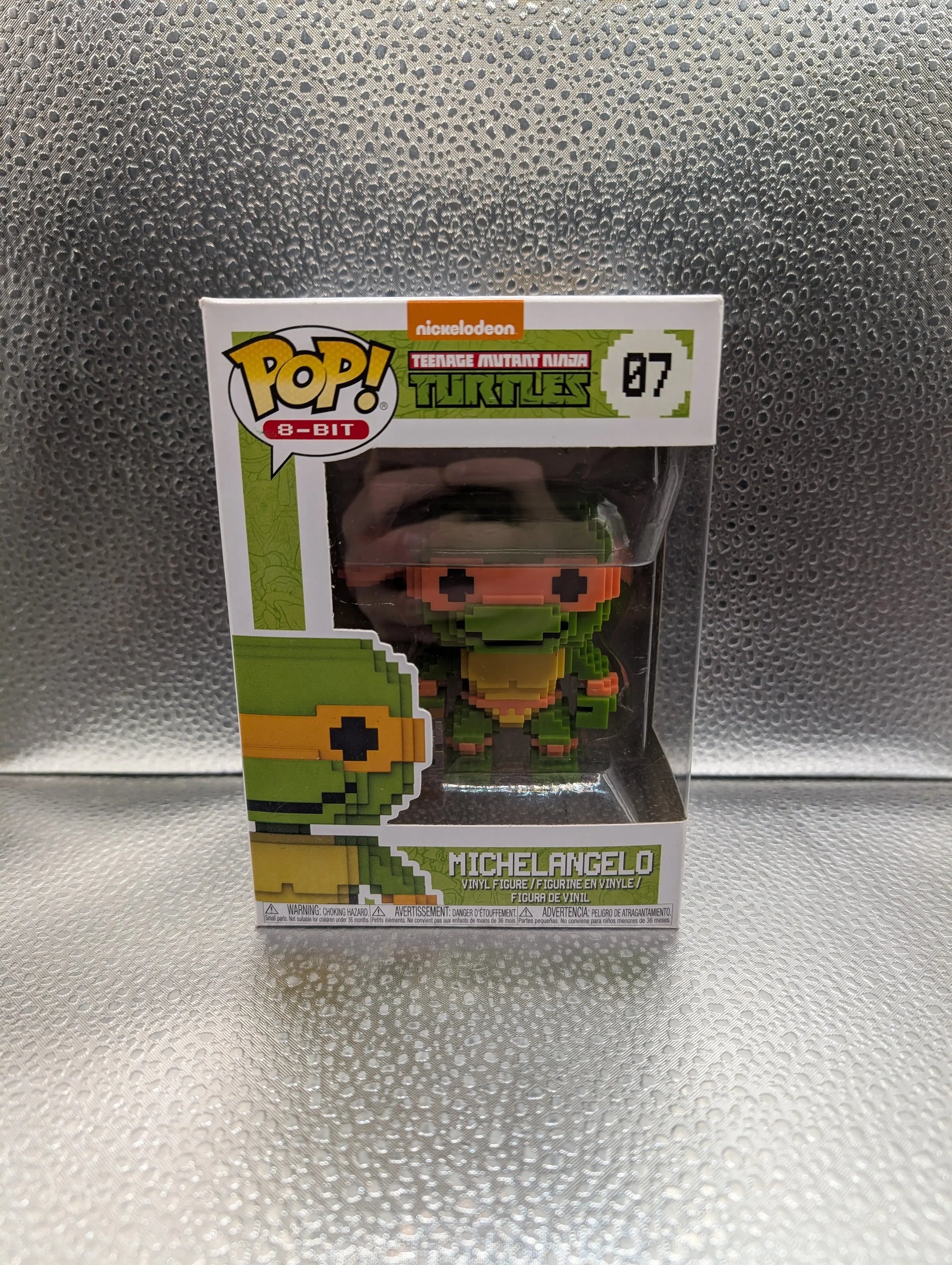 FUNKO Pop Vinyl Michelangelo Teenage Mutant Ninja turtles #07 FRENLY BRICKS - Open 7 Days