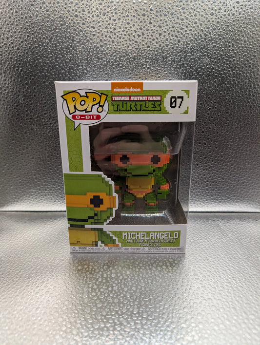 FUNKO Pop Vinyl Michelangelo Teenage Mutant Ninja turtles #07 FRENLY BRICKS - Open 7 Days