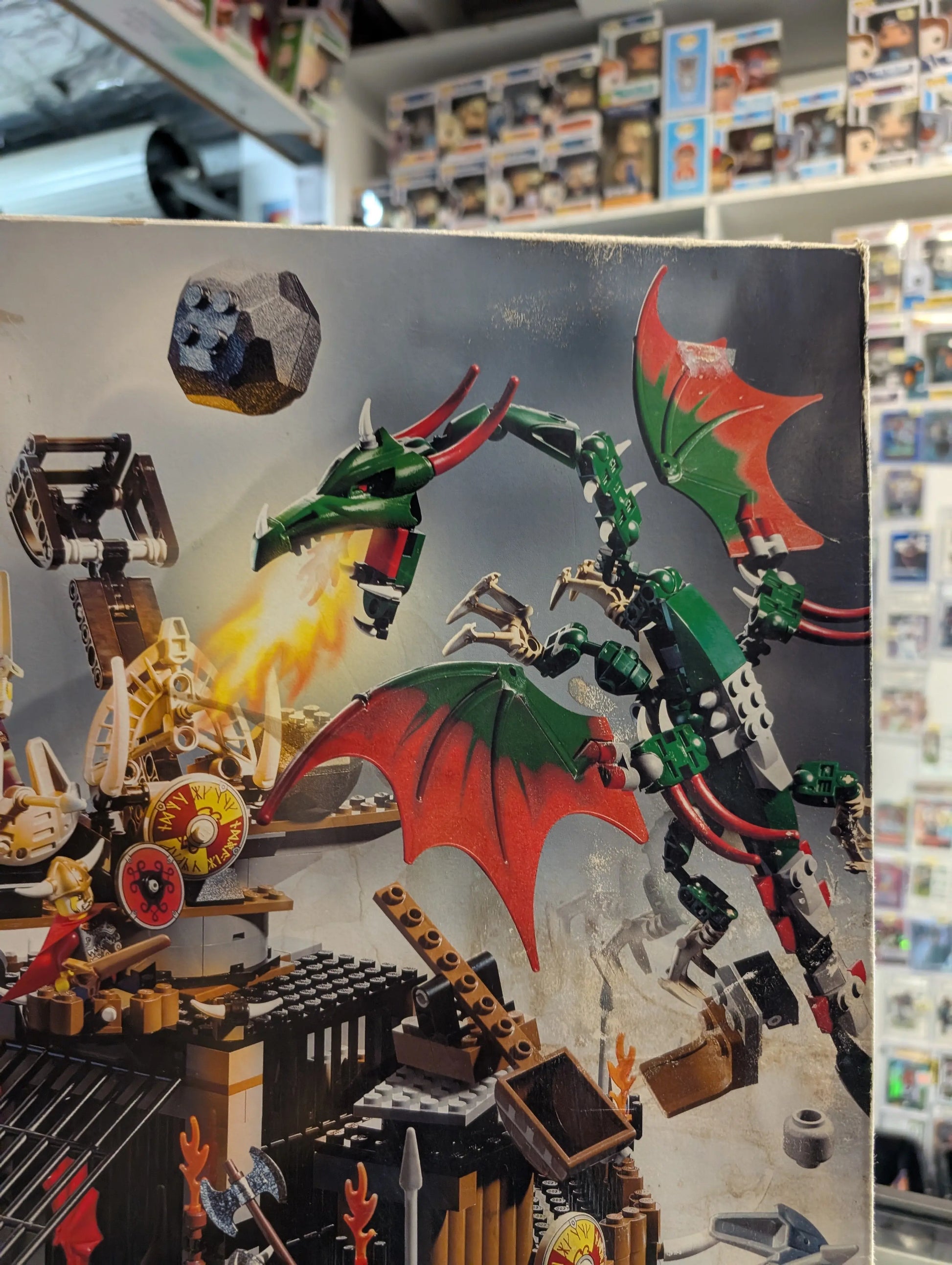 LEGO Vikings: Viking Fortress Against the Fafnir Dragon (7019) FRENLY BRICKS - Open 7 Days