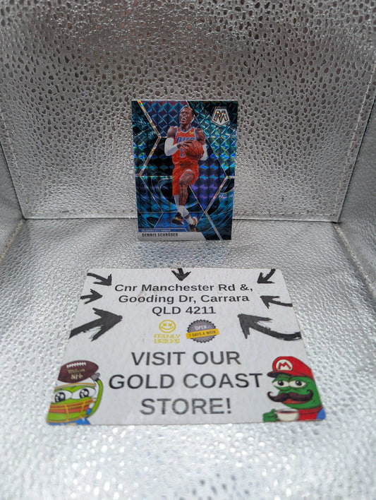 2019-20 Panini Mosaic Genesis Prizm Dennis Schroder #163 FRENLY BRICKS - Open 7 Days