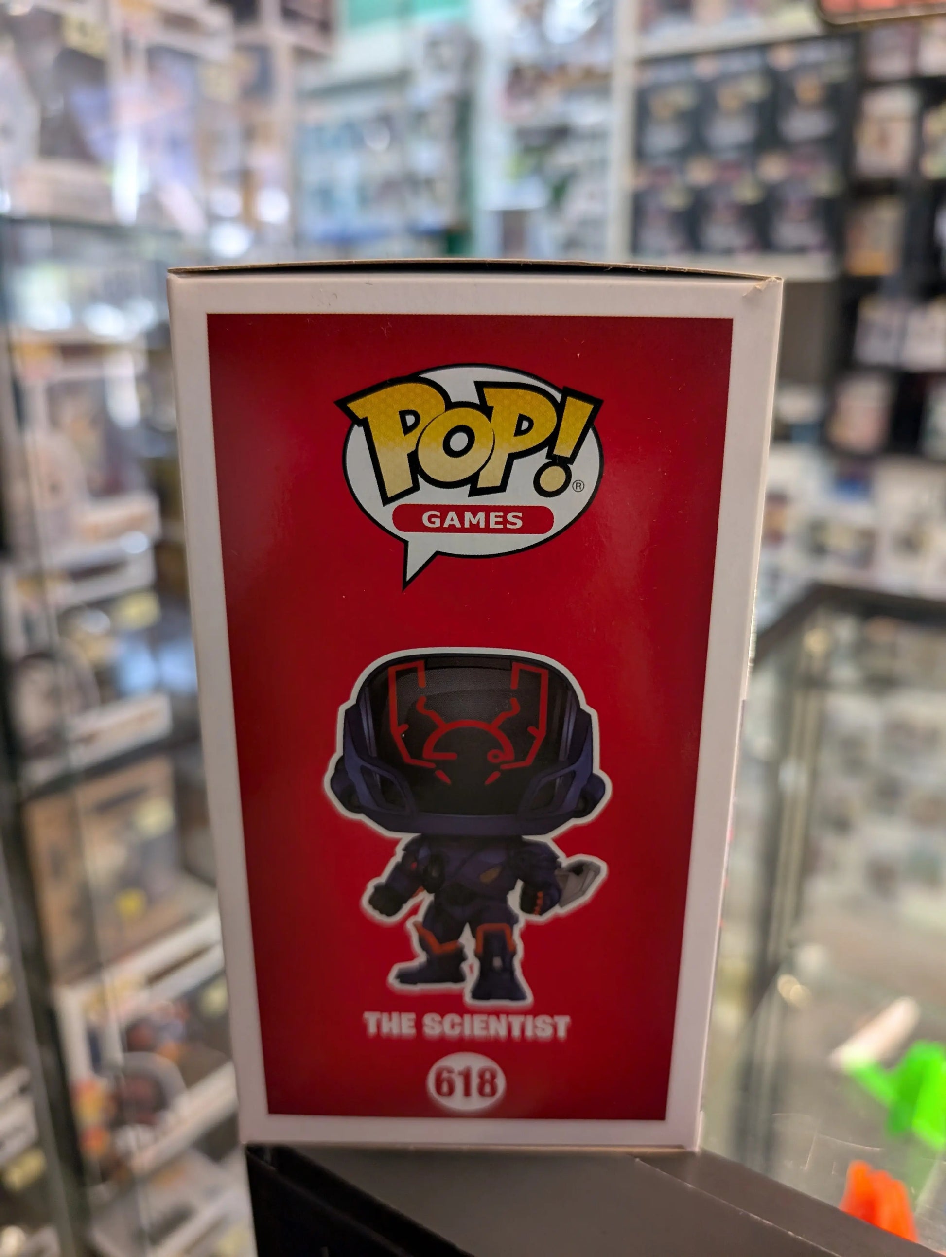 Funko Pop! Vinyl: Fortnite - The Scientist #618 FRENLY BRICKS - Open 7 Days