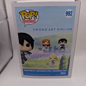 Kirito Pop 992 - Sword Art Online Funko Pop! 2021 Vaulted FRENLY BRICKS - Open 7 Days