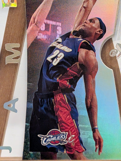 2006-07 Fleer EX #6 LeBron James FRENLY BRICKS - Open 7 Days