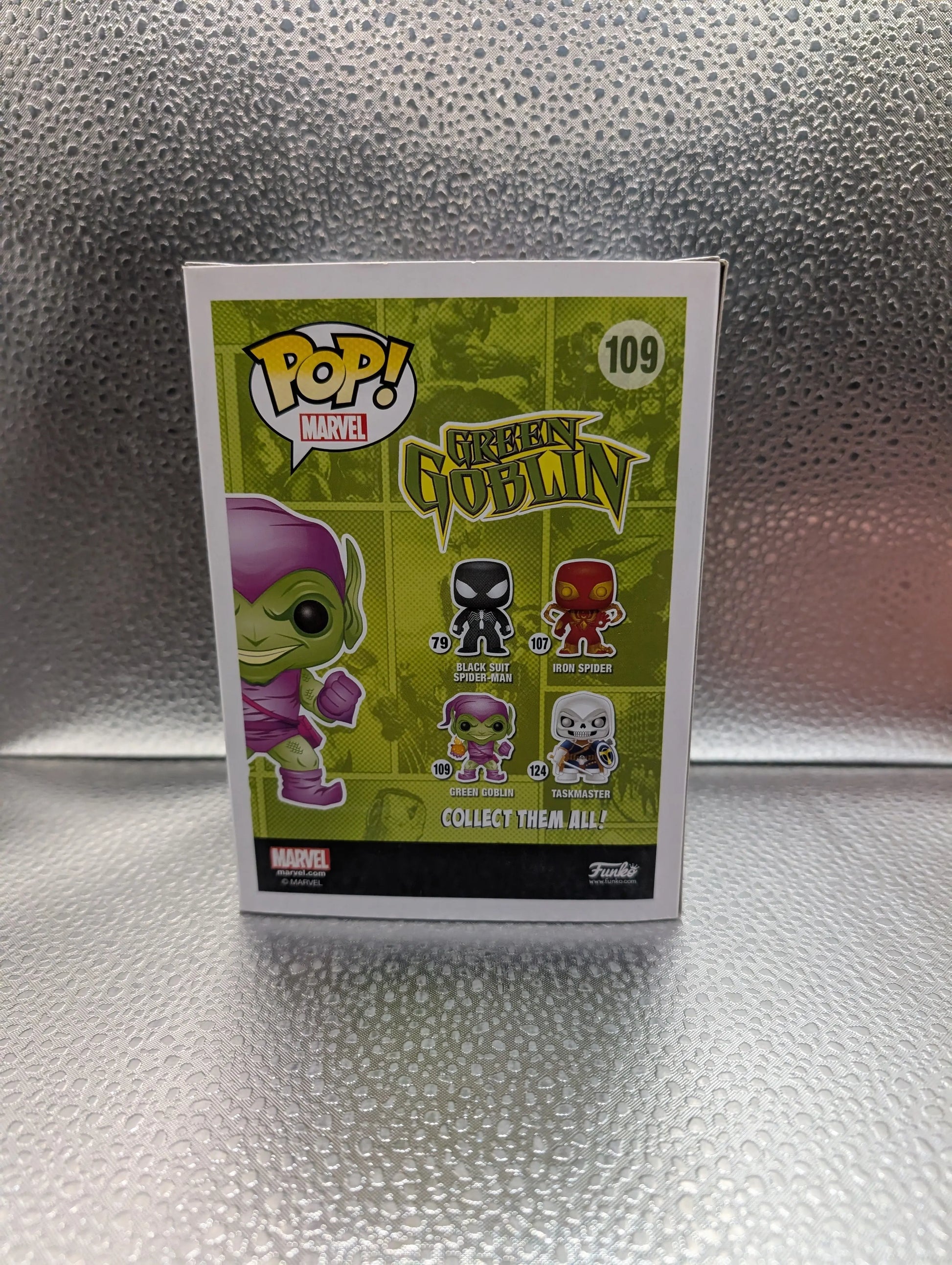 FUNKO Pop Vinyl Green Goblin #109 FRENLY BRICKS - Open 7 Days