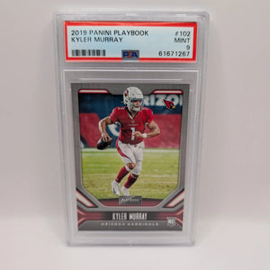 2019 Panini Playbook #102 Kyler Murray RC PSA 9 Mint Cardinals Heisman Rookie OK FRENLY BRICKS - Open 7 Days