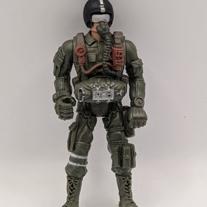 Soldier Force Pilot With Black Helmet 4