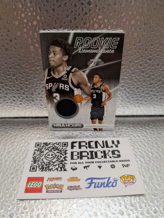 Kelvin Johnson 2020-21 NBA Hoops Rookie Remembrance Patch #SS-19 Game worn NM FRENLY BRICKS - Open 7 Days