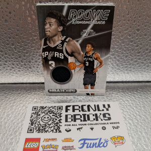 Kelvin Johnson 2020-21 NBA Hoops Rookie Remembrance Patch #SS-19 Game worn NM FRENLY BRICKS - Open 7 Days