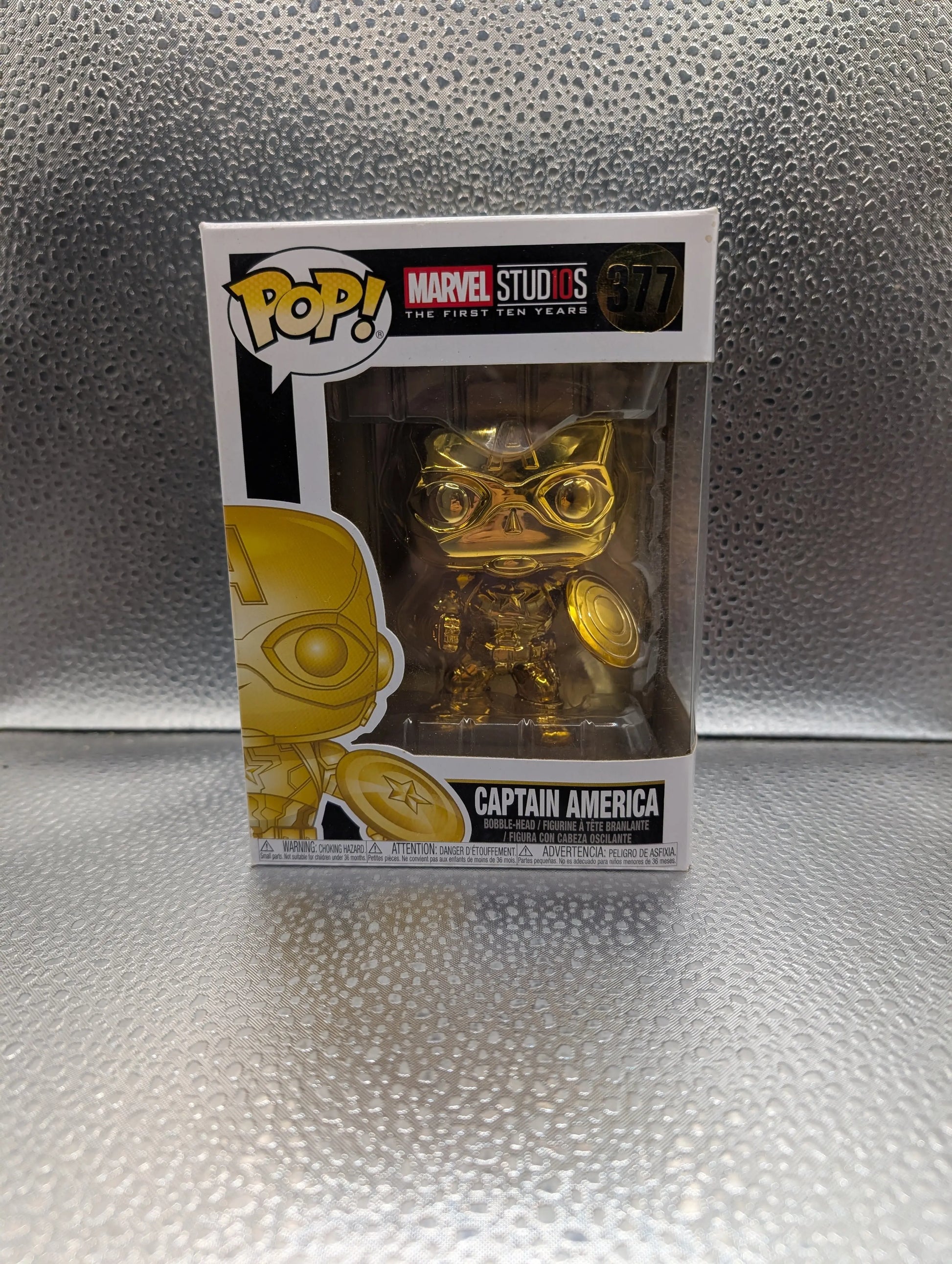 FUNKO Pop Vinyl Captain America Marvel #377 FRENLY BRICKS - Open 7 Days