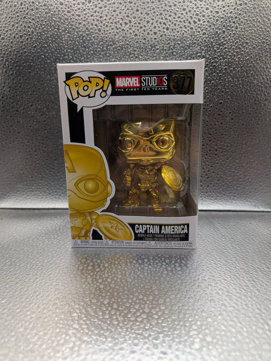 FUNKO Pop Vinyl Captain America Marvel #377 FRENLY BRICKS - Open 7 Days