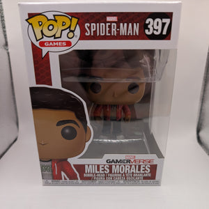 Funko Pop Marvel Spider-Man Miles Morales 397 Vinyl Figure FRENLY BRICKS - Open 7 Days
