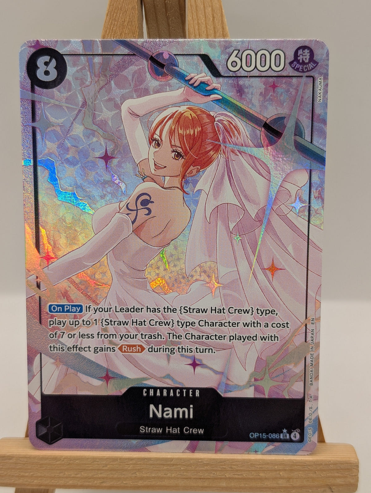 Nami (Alt Art) OP15-086 SR Adventure on KAMI's Island - ONE PIECE Card English FRENLY BRICKS - Open 7 Days image 2