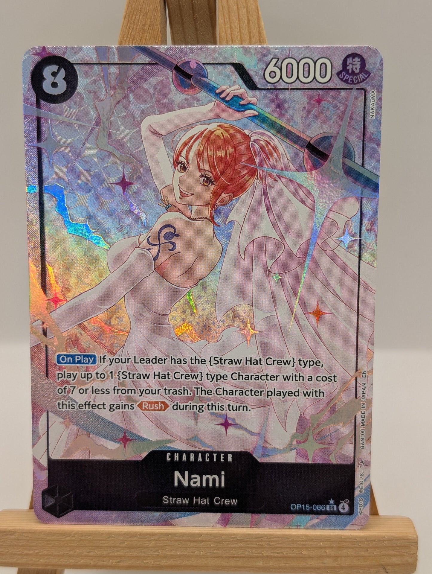 Nami (Alt Art) OP15-086 SR Adventure on KAMI's Island - ONE PIECE Card English FRENLY BRICKS - Open 7 Days