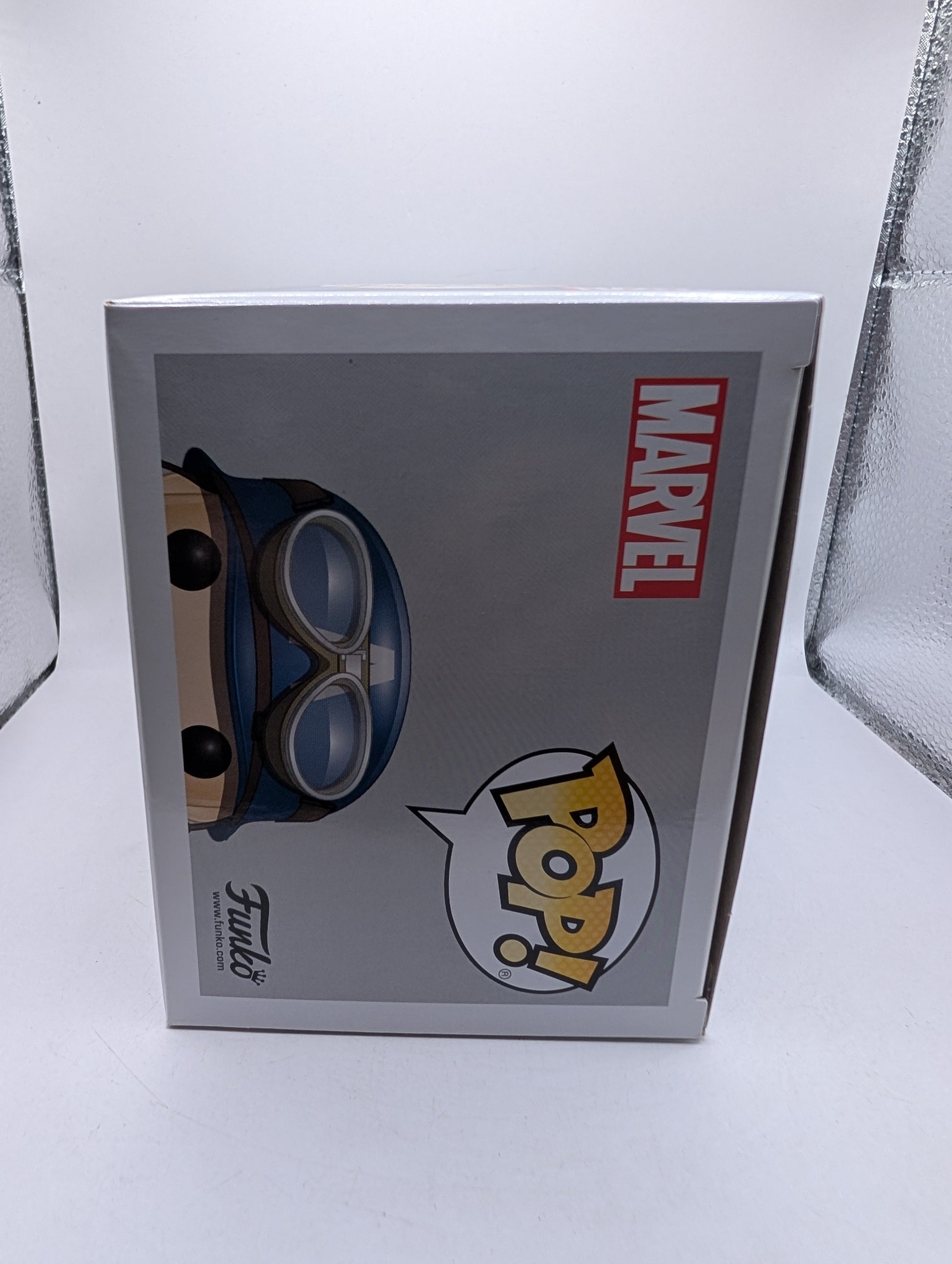 Funko Pop! Vinyl Captain America #219 2017 Spring Convention Exclusive FRENLY BRICKS - Open 7 Days