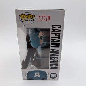 Marvel Funko Pop Vinyl Captain America 75th Anniversary Cyan Light Blue 159 FRENLY BRICKS - Open 7 Days