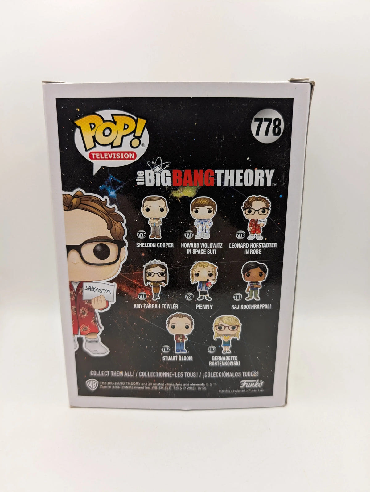 The Big Bang Theory Leonard Hofstadter Funko Pop Vinyl #778 FRENLY BRICKS - Open 7 Days image 3