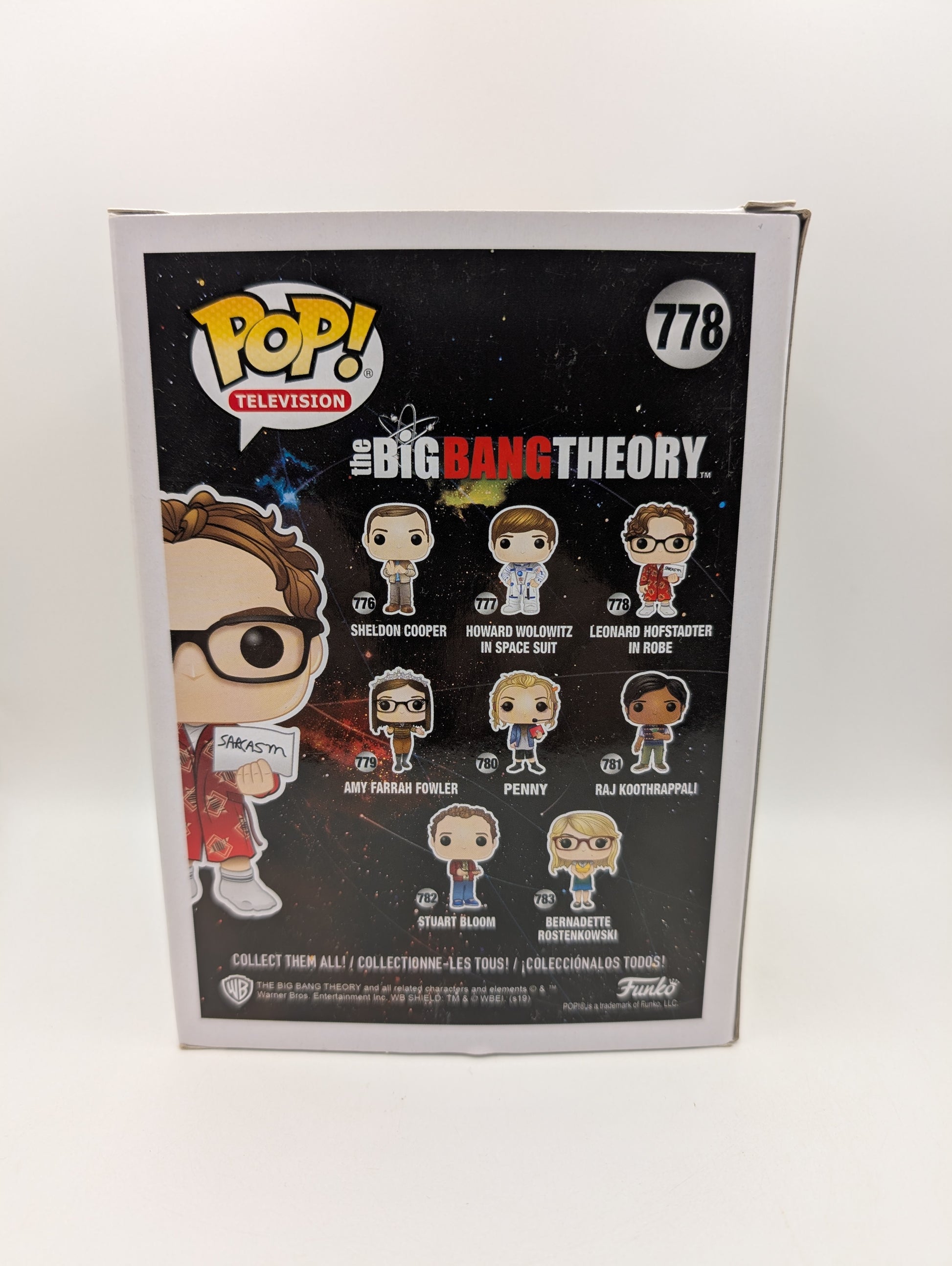 The Big Bang Theory Leonard Hofstadter Funko Pop Vinyl #778