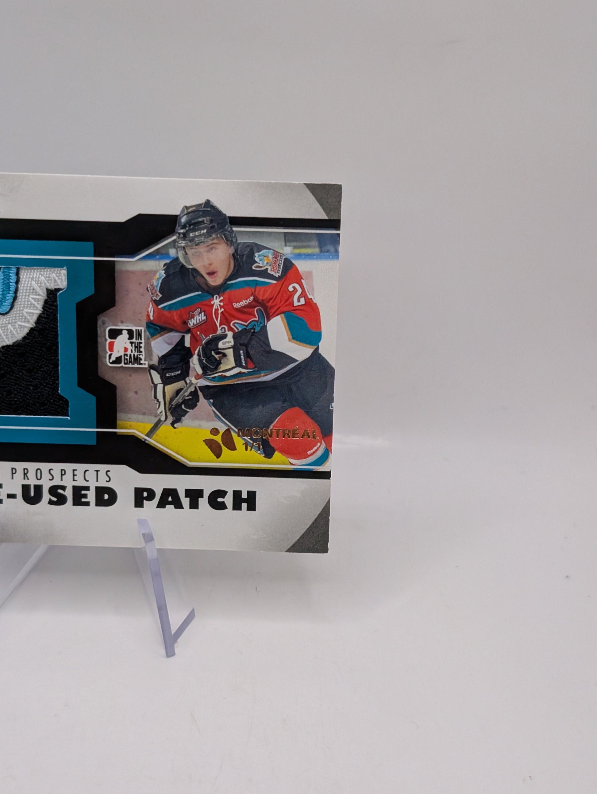 2012 ITG Heroes and Prospects Game-Used 1/1 Tyson Barrie Baillie #M-04 Rookie RC FRENLY BRICKS - Open 7 Days