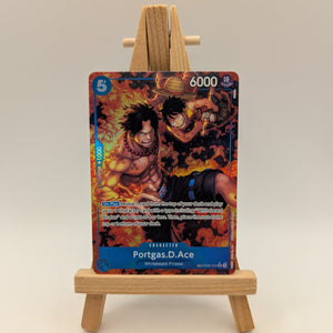 Portgas D. Ace OP08-052 Treasure Rare TR Royal Blood One Piece TCG English FRENLY BRICKS - Open 7 Days