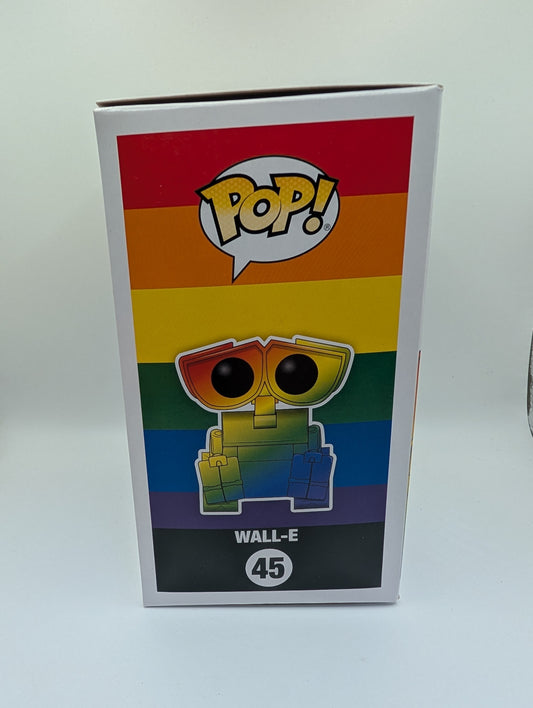 Pop! Funko Figurine Disney Pixar Wall-E Rainbow Pride #45 Vinyl FRENLY BRICKS - Open 7 Days