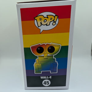 Pop! Funko Figurine Disney Pixar Wall-E Rainbow Pride #45 Vinyl FRENLY BRICKS - Open 7 Days