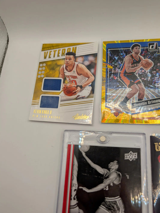 New York Knicks NBA Basketball Card Lot, Rookies, Patch, Auto, Graded, Patrick Ewing FRENLY BRICKS - Open 7 Days