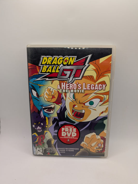 Dragon Ball GT: The Movie - A Heros Legacy (DVD, 2004, Uncut)