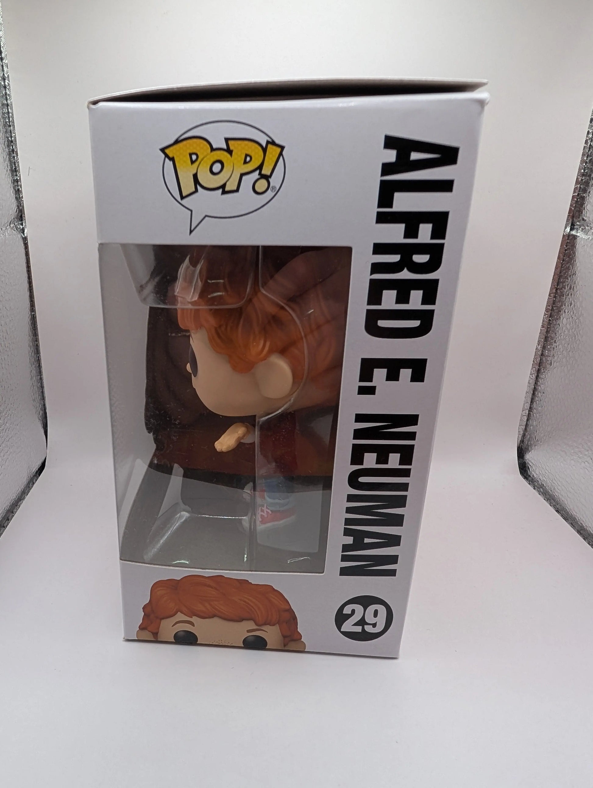 FUNKO POP! VINYL - Alfred E. Neuman  - # 29 - Mad -DC FRENLY BRICKS - Open 7 Days