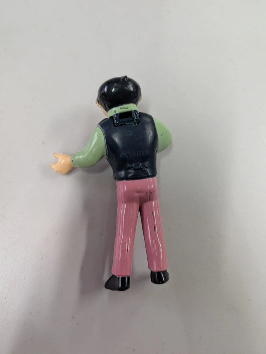 1993 RARE Vintage  Addams Family Candy Container Figures Gomez 4.25"  PB148 FRENLY BRICKS - Open 7 Days