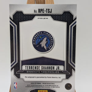 2024 PRIZM TERRENCE SHANNON JR. RK PENMANSHIP AUTO SILVER PRIZM