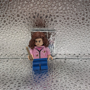 LEGO Hermione Granger Dirty Pink Sweater minifigure 76407 76398 Harry Potter FRENLY BRICKS - Open 7 Days
