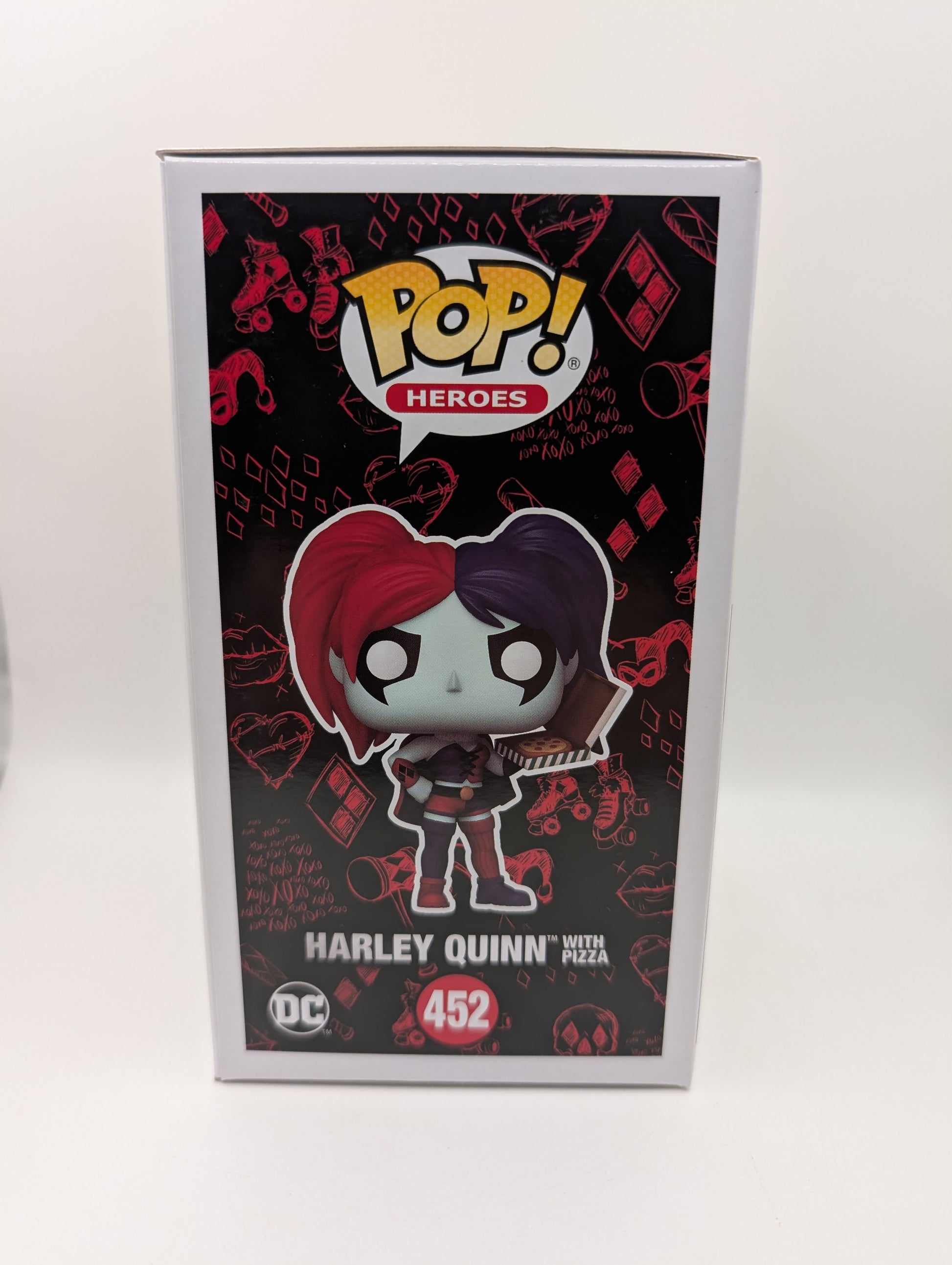 DC Comics - Harley Quinn with Pizza Pop! Vinyl Figure #452 Funko