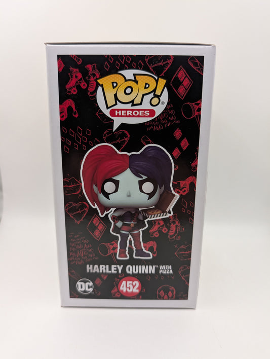 DC Comics - Harley Quinn with Pizza Pop! Vinyl Figure #452 Funko
